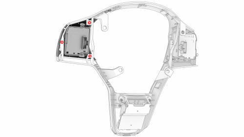 Switch - Steering Wheel - RH (Remove and Replace)