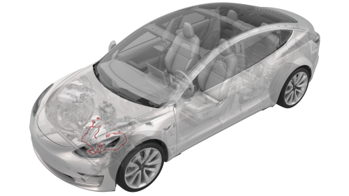 Harness - Drive Unit - Front (Remove and Replace)