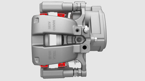 Brake Pad Kit - Rear (Base Brakes) (Remove and Replace)