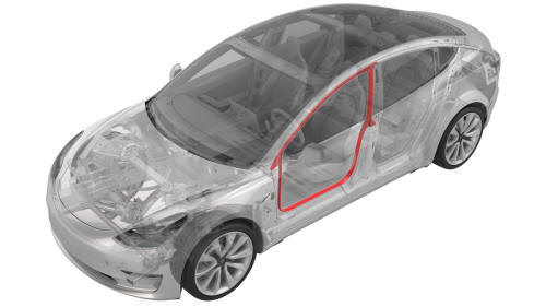 Seal - Body - Side - Front - Primary - LH (Remove and Replace)