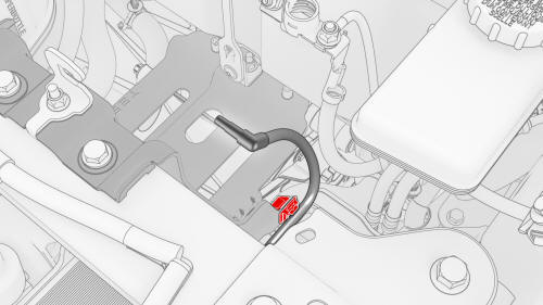 Bracket - 12V Battery (RWD) -Install