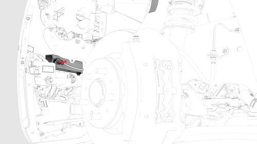 Sensor - Airbag - Front - LH (Remove and Replace)