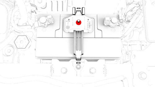 Strap - 12V Battery (Remove and Replace)