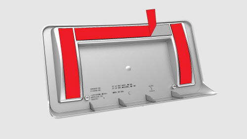 Bracket - License Plate - Front (Remove and Replace)