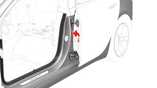 Door - Rear - LH (Remove and Replace)- Install