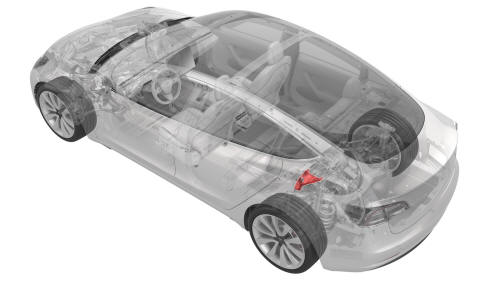 Mount - Rear Drive Unit - LH (Remove and Replace)