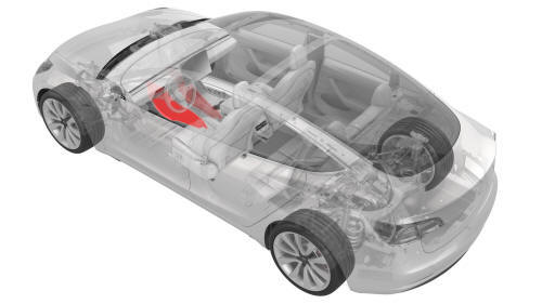 Carpet - Side Panel - Center Console - LH (Remove and Replace)