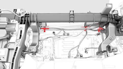 Beam - Cross Car (Remove and Replace)- Install