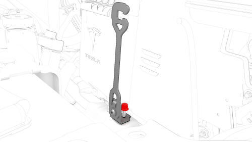 Bracket - 12V Battery (RWD) -Remove