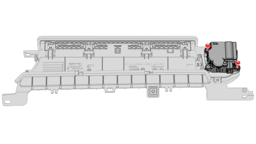 Actuator - Vent - LH (Remove and Replace)