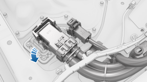 Harness - Charge Port to HV Battery (Three-Phase) - Remove