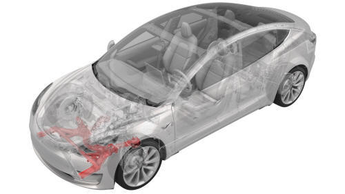 Subframe Assembly - Front (RWD) (Remove and Replace)