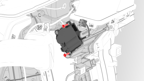 Actuator - Bleed - LH (Remove and Replace)