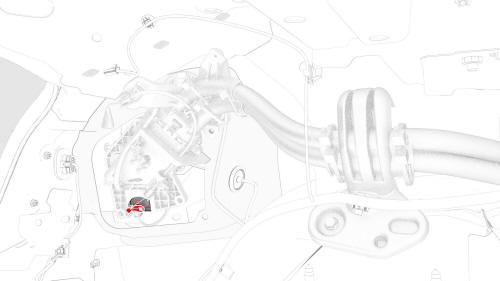 Latch Actuator - Charge Port - Remove